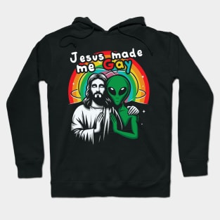 \\//\\Jesus Made Me Gay//\\// Hoodie